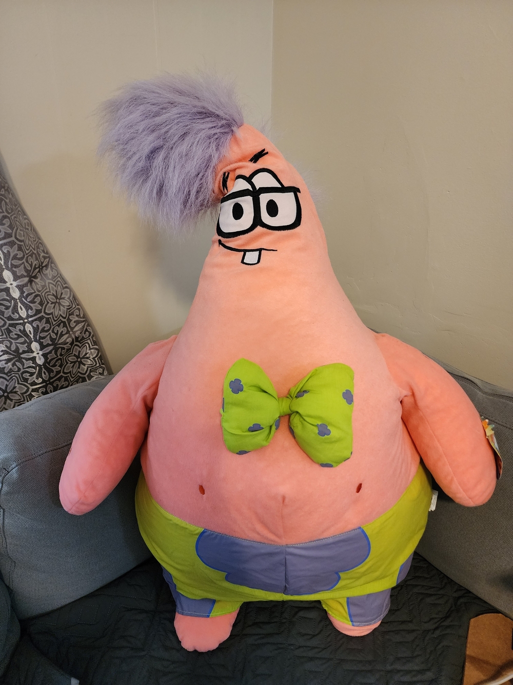 Nickelodeon Patrick Large Plush 42 In (SpongeBob SquarePants) Nickelodeon HTF
